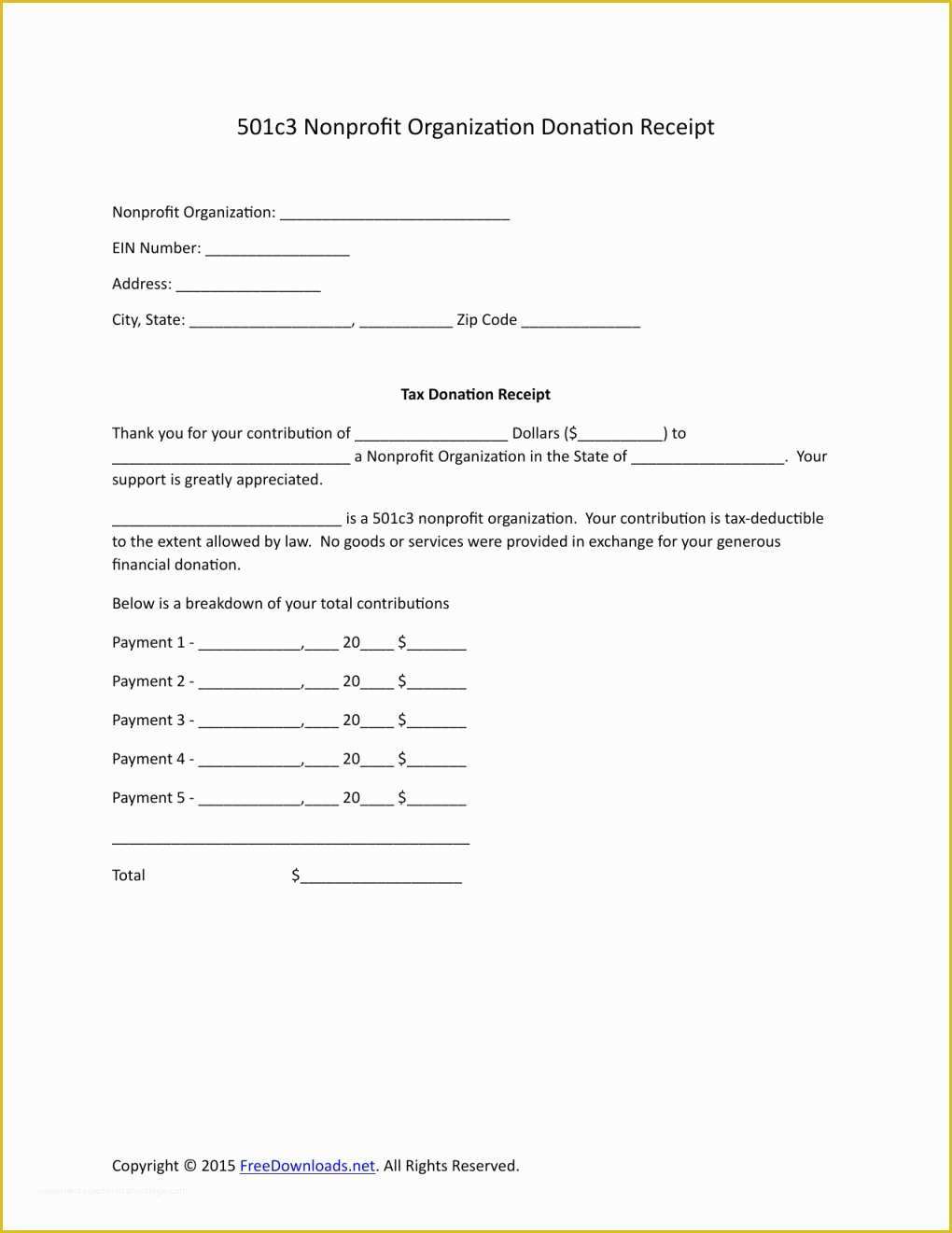 Free 501c3 Business Plan Template Of 501c3 form Sample