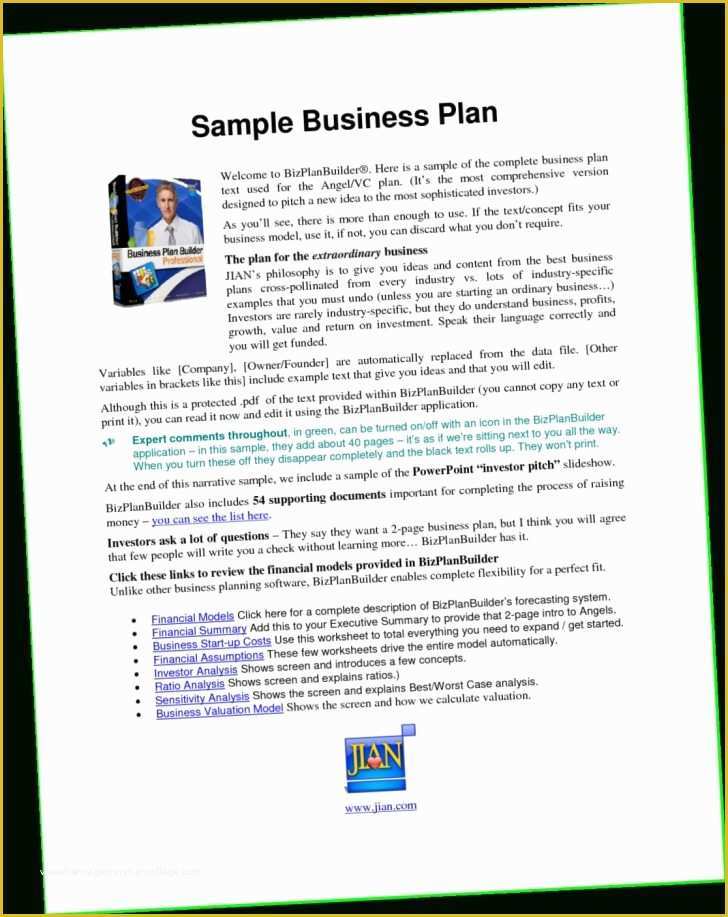 501c3 sample business plan
