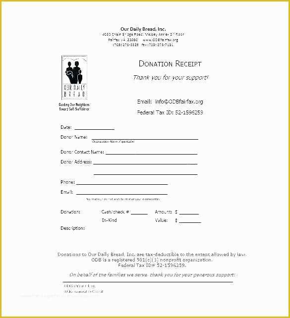 Free 501c3 Business Plan Template Of Donation Receipt form Sponsorship Template Free Templates