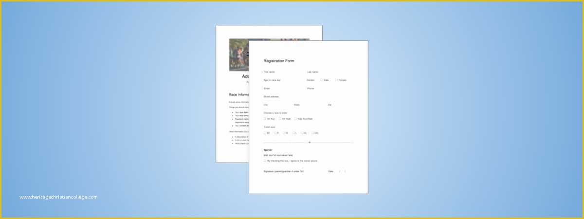 Free 5k Registration form Template Of 5k Registration form Templates