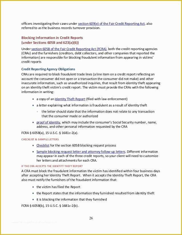 Free 609 Credit Dispute Letter Templates Of 609 Dispute Letter to Credit Bureau Template