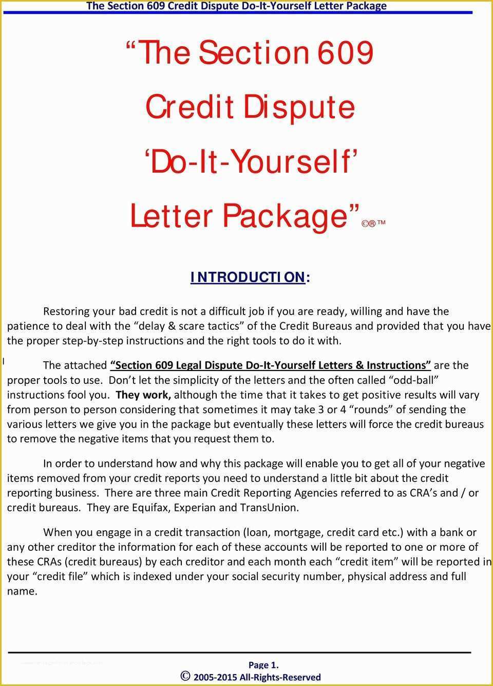 free-609-credit-dispute-letter-templates-of-the-section-609-credit