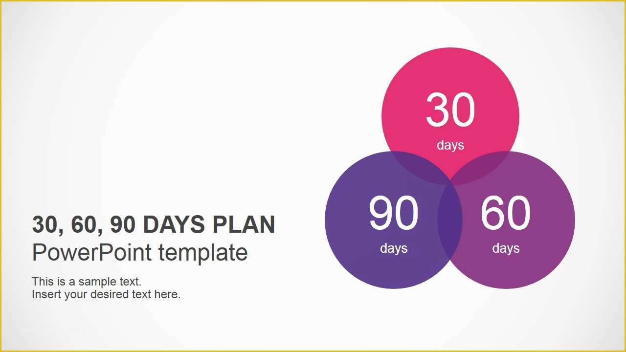Free 90 Day Plan Template Powerpoint Of 30 60 90 Days Plan Powerpoint Template Slidemodel