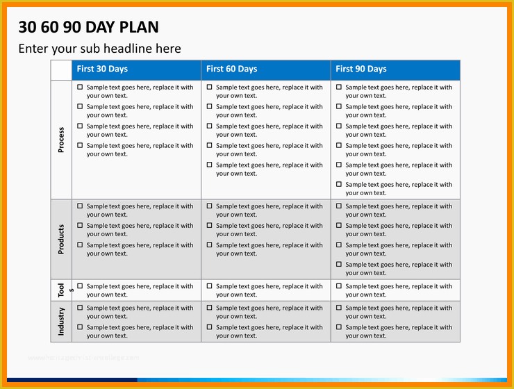 Free 90 Day Plan Template Powerpoint Of Pretty 30 60 90 Plan Template 30 60 90 Day Plan