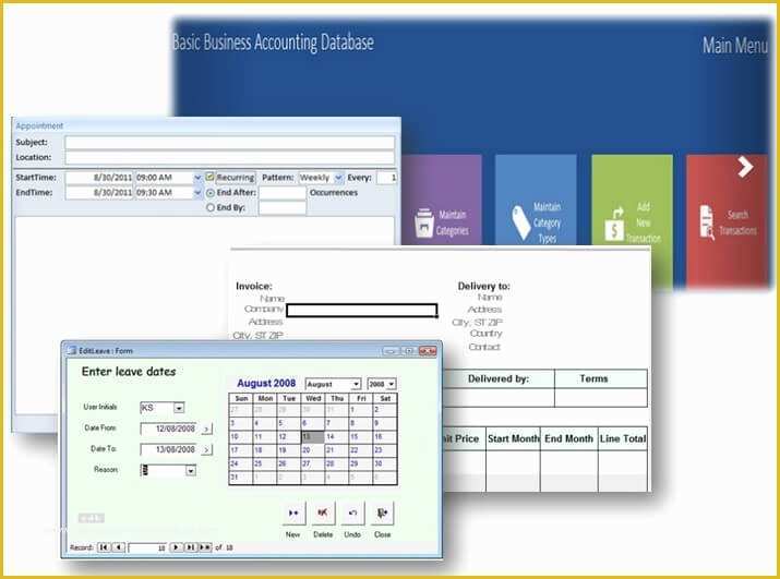 Free Access Database Templates Of Ms Access Database Templates – some are even Free