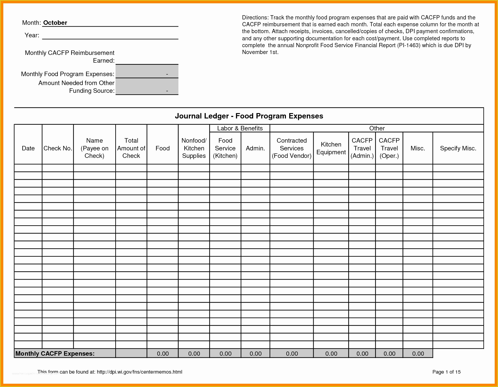 Free Accounting General Ledger Template Of 5 Free Expense Ledger Template
