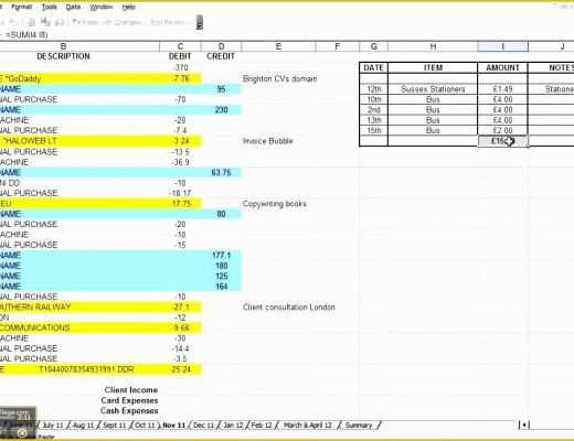 Free Accounting Spreadsheet Templates Excel Of 7 Excel Bookkeeping Template Sampletemplatess