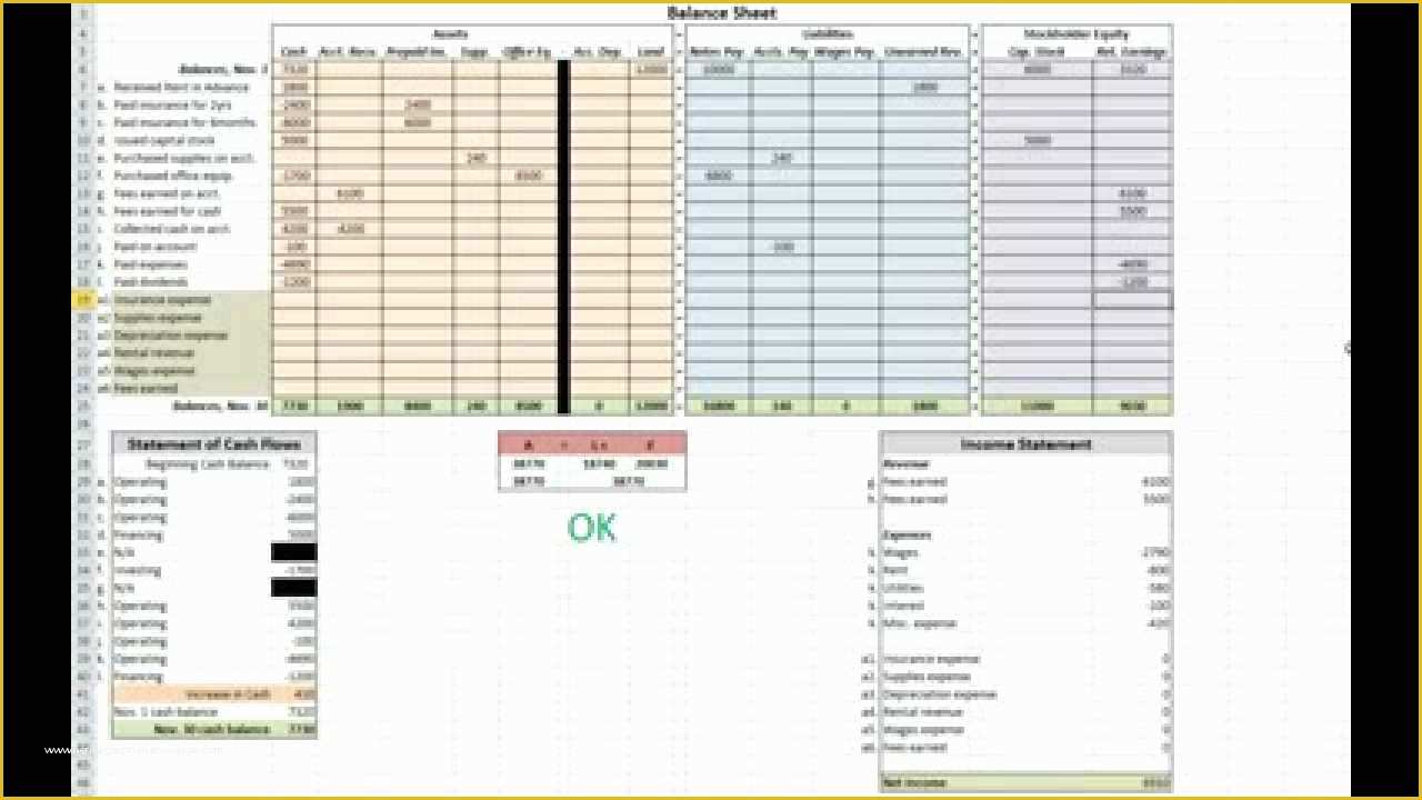 Free Accounting Spreadsheet Templates Excel Of Accounting Spreadsheet Templates Excel Accounting