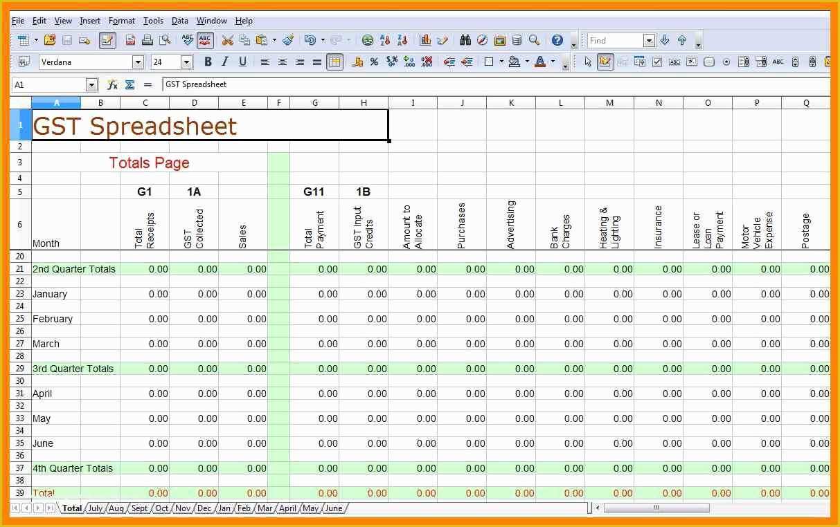 Free Accounting Spreadsheet Templates for Small Business Of Basic Accounts Spreadsheet Small Business Accounting