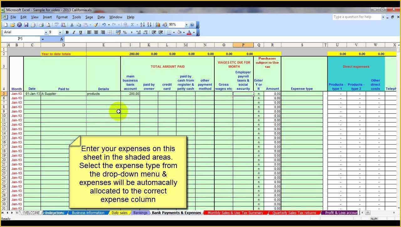 Free Accounting Spreadsheet Templates for Small Business Of Small Business Bookkeeping Template Free Excel Spreadsheet