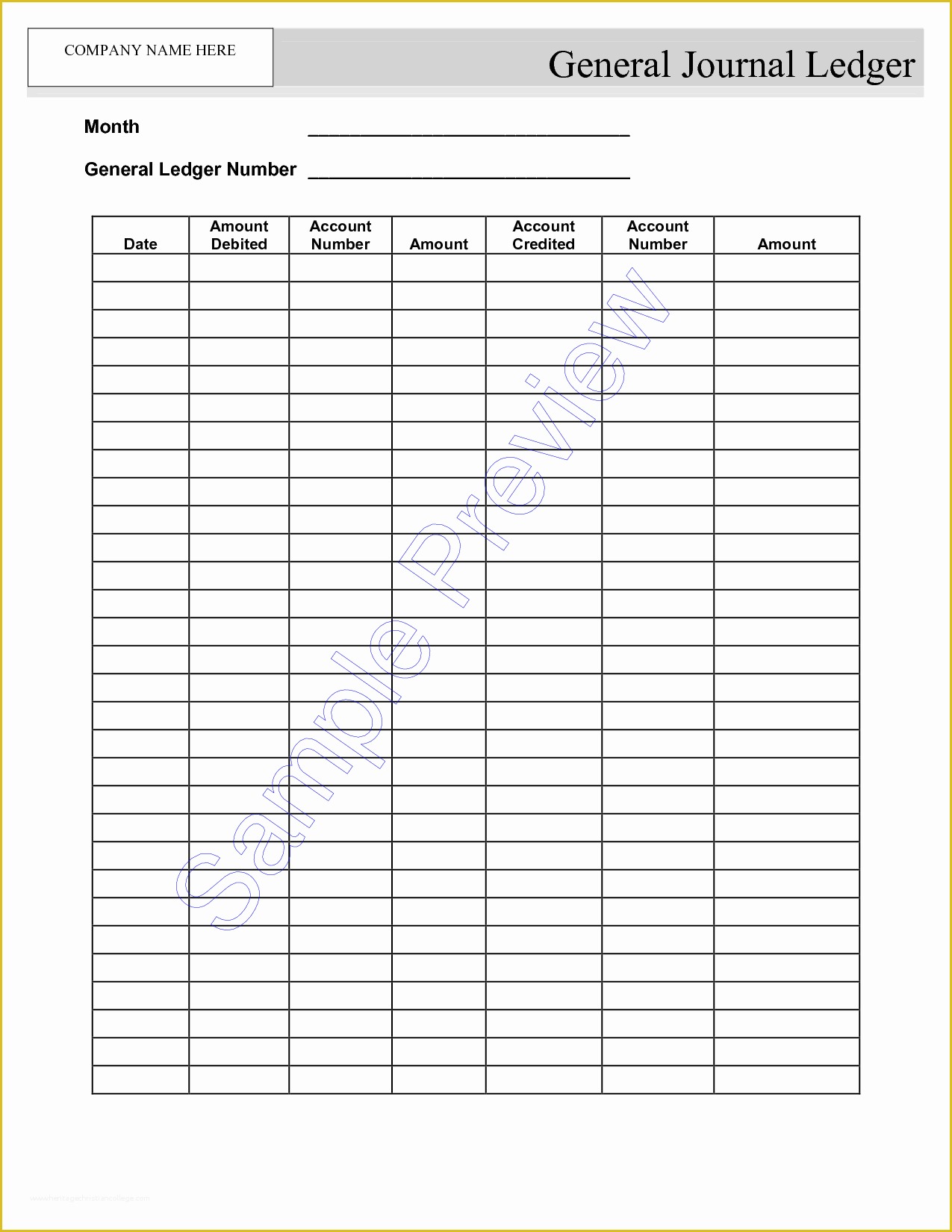 Free Accounting Templates Of Blank Self Employment Ledger Sheets Google
