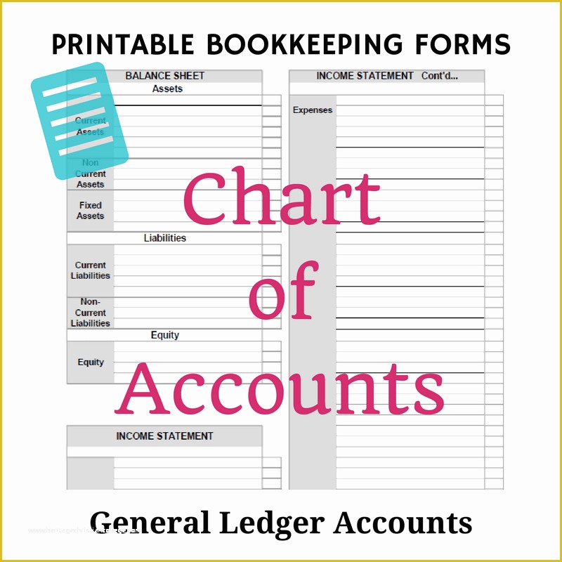 Free Accounting Templates Of Free Bookkeeping forms and Accounting Templates