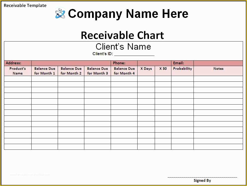 Free Accounts Payable Template Of Business Templates