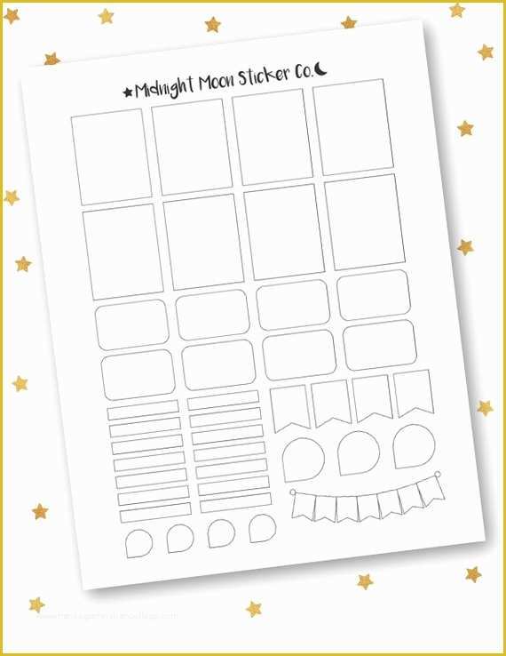 Free Addendum Sticker Template Of Mixed Template Printable Template Vertical Erin Condren