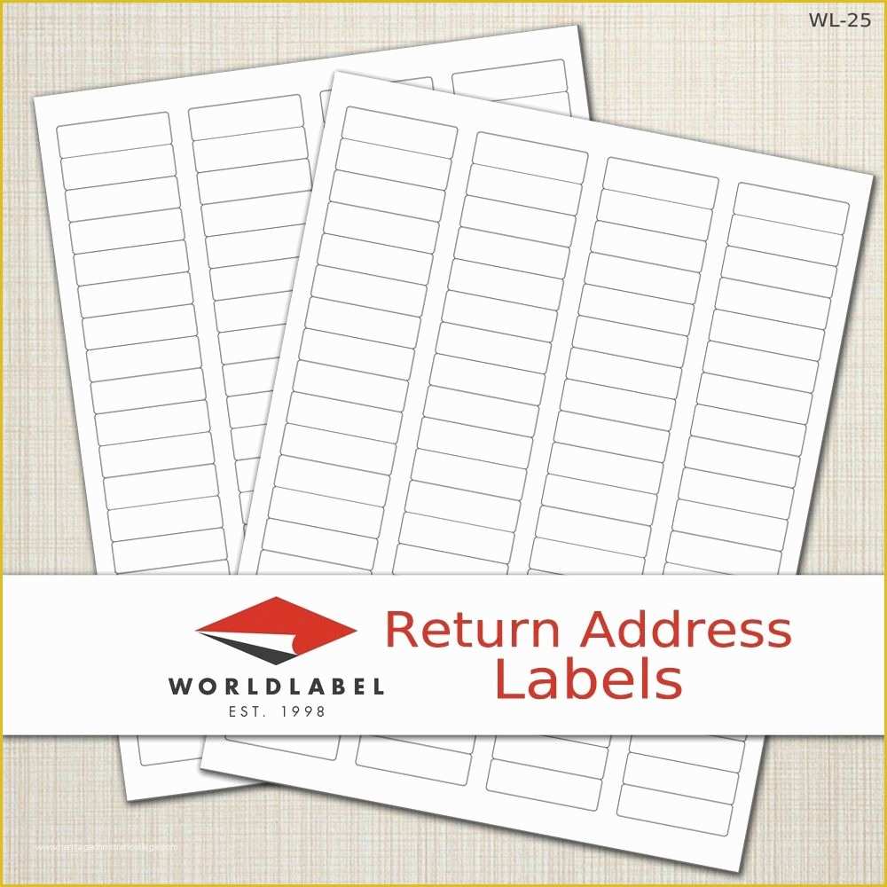 Free Address Templates for Word Of Gallery Of Free Blank Label Template Wl 125