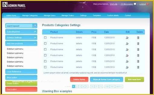 Free Admin Panel Template Of 15 Free Admin Panel Website Templates Xdesigns