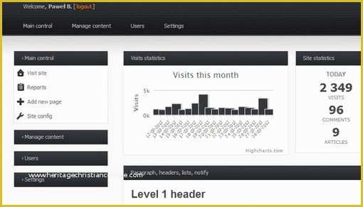 Free Admin Template Of 15 Free Admin Panel Website Templates Xdesigns
