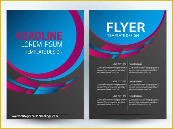 Free Adobe Flyer Templates Of Adobe Illustrator Flyer Template Free Vector