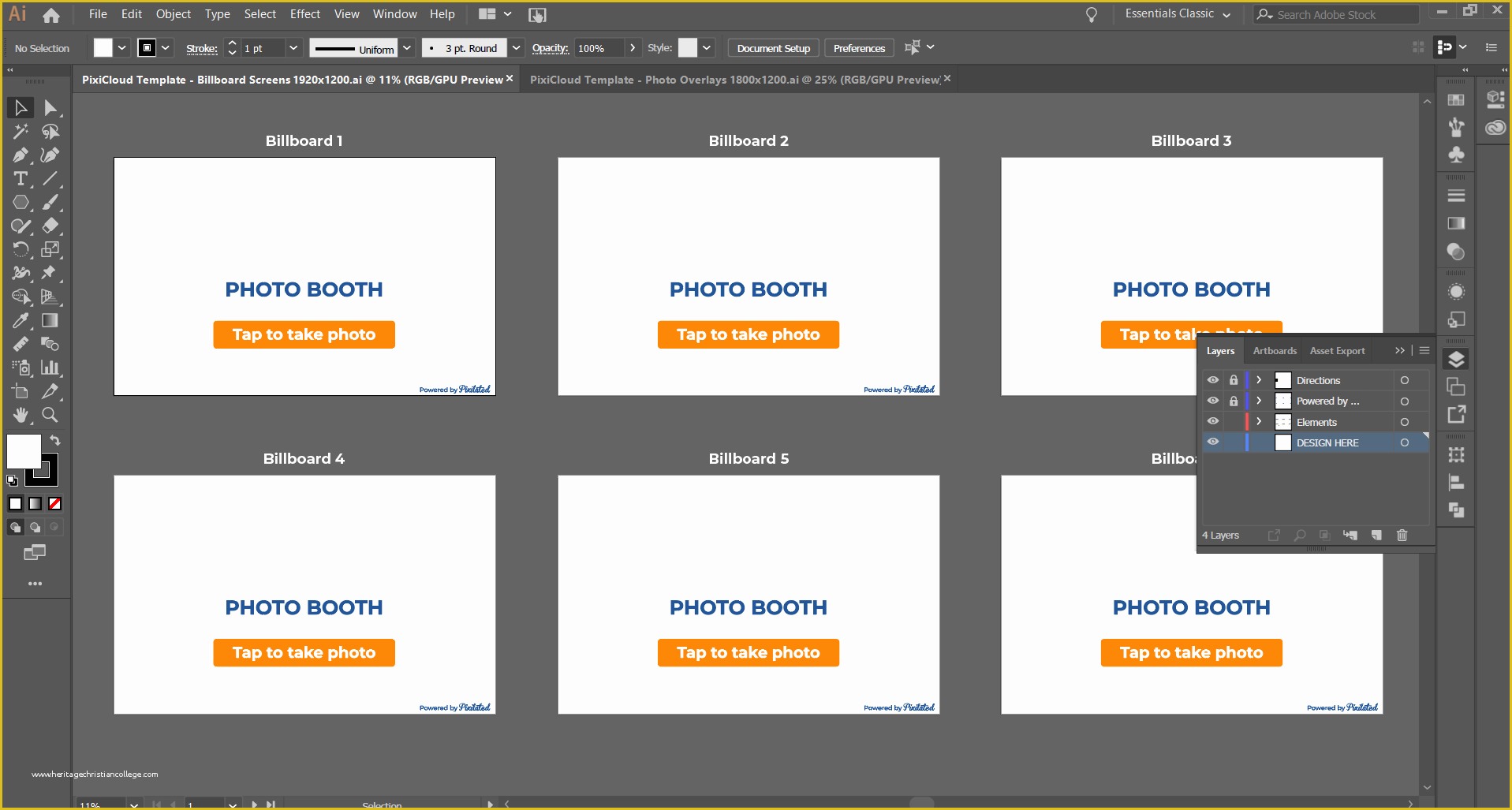 Free Adobe Illustrator Templates Of Design Templates Pixicloud