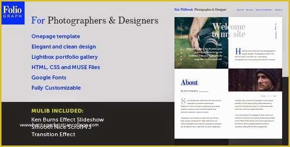 Free Adobe Muse Templates for Photographers Of 42 New Awesomely Design Premium themes Of 26 March 2015