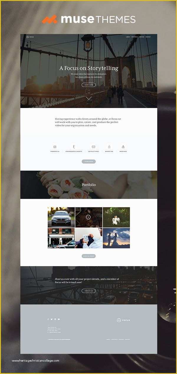 Free Adobe Muse Templates for Photographers Of 90 Best Images About Adobe Muse Templates On Pinterest