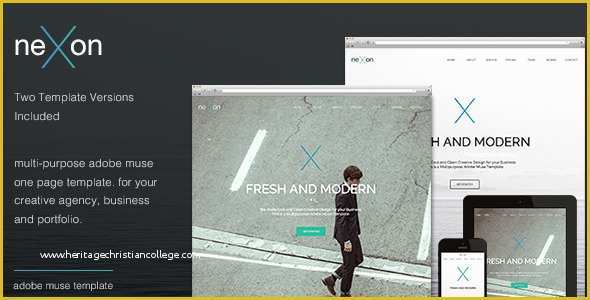 Free Adobe Muse Templates for Photographers Of Free HTML &amp; Muse Templates
