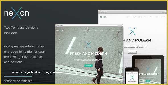 Free Adobe Muse Templates for Photographers Of Free HTML & Muse Templates