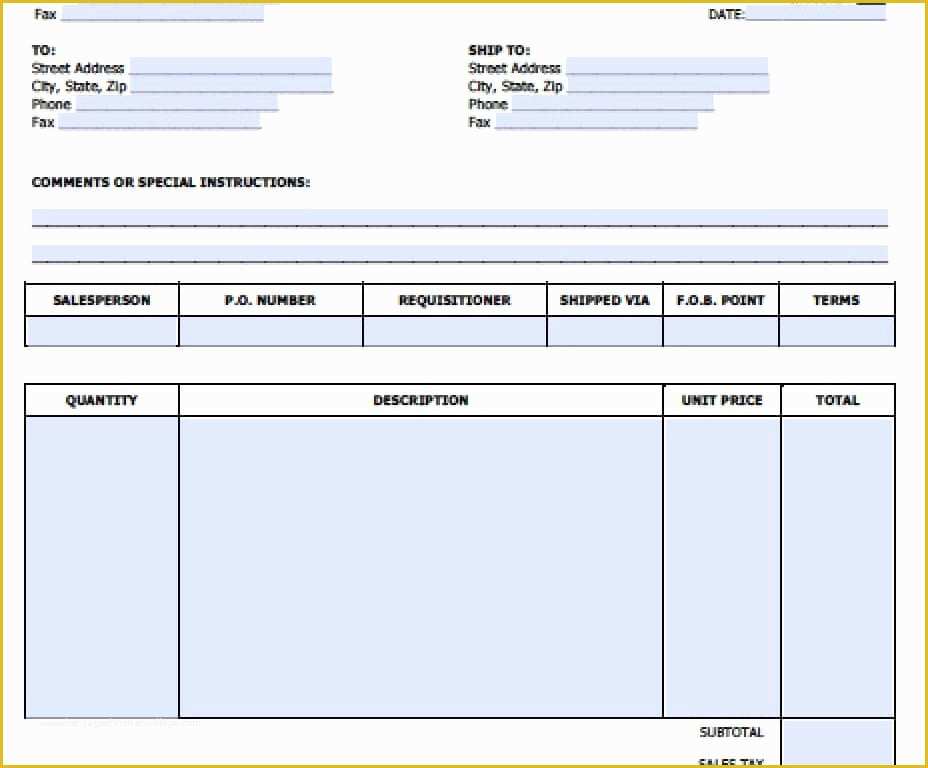 Free Adobe Pdf Templates Of Invoice Sample Doc Invoice Templates