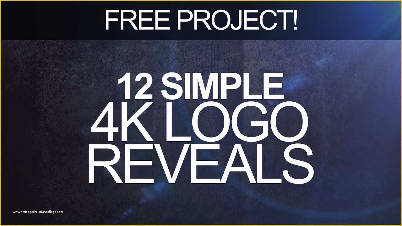 Free after Effects Logo Templates Of Free Simple Logo Reveal Pack after Effects Templates