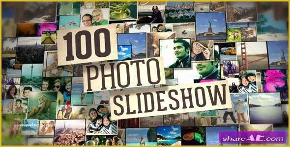 Free after Effects Slideshow Templates Of 100 Slide Show after Effects Project Videohive
