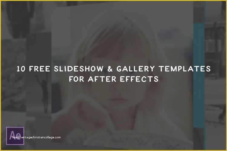 Free after Effects Slideshow Templates Of the 10 Best Free Slideshow &amp; Gallery Templates for after
