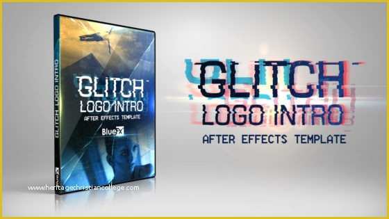 Free after Effects Template Glitch Intro Of after Effects Glitch Intro Logo Template