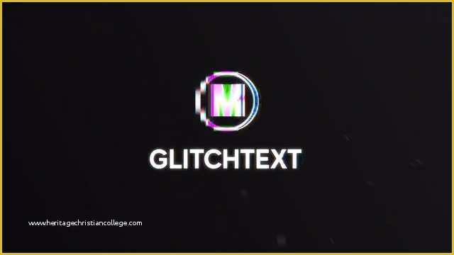 Free after Effects Template Glitch Intro Of Glitch Intro after Effects Templates
