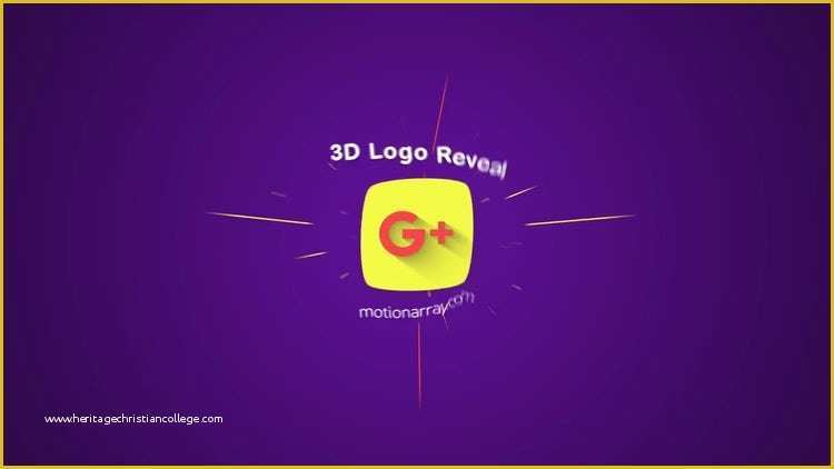 Free after Effects Templates Logo Reveal Of 3d Logo Reveal after Effects Templates