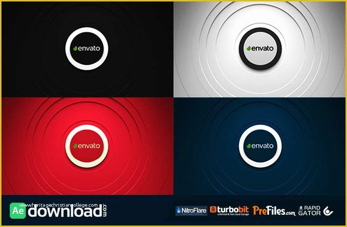 Free after Effects Templates Logo Reveal Of Clean sound Logo Reveal Videohive Project Free