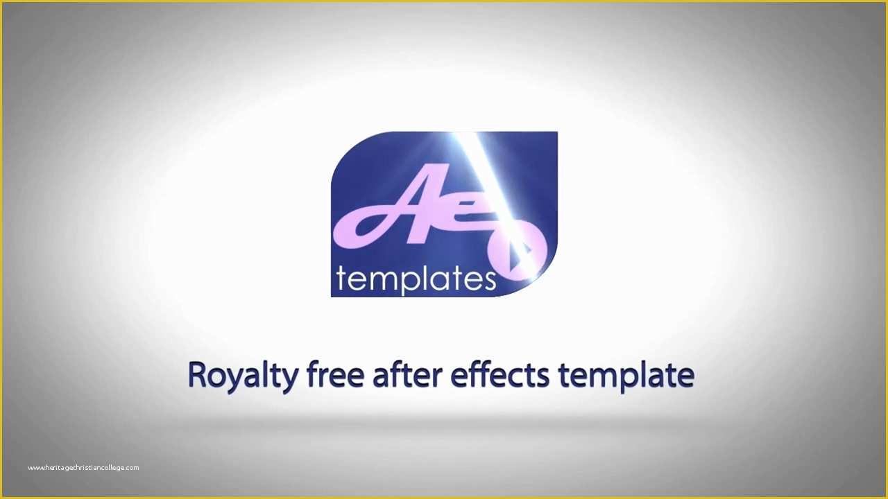 Free after Effects Templates Logo Reveal Of Logo Reveal after Effects Project