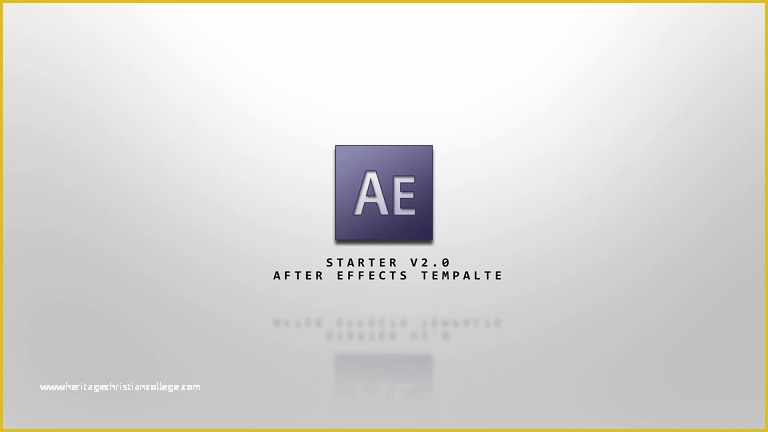 Free after Effects Templates Logo Reveal Of Starter V2 0 Logo Reveal Free after Effects Template