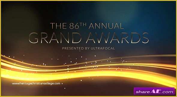 Free after Effects Templates Of Awards Show after Effects Project Videohive