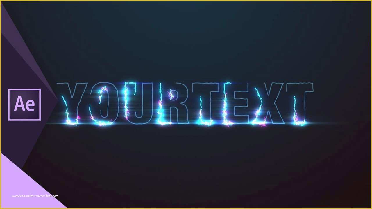 Free after Effects Text Templates Of Unique Adobe after Effects Text Animation Templates Free