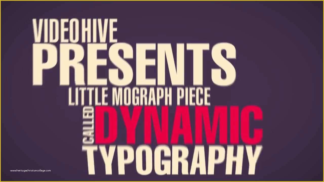 Free after Effects Typography Templates Of Download 9 Free Typography Templates and Projects