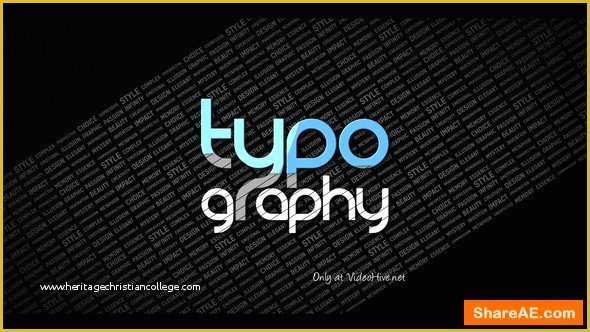 Free after Effects Typography Templates Of Videohive Typography Reveal Free after Effects Templates
