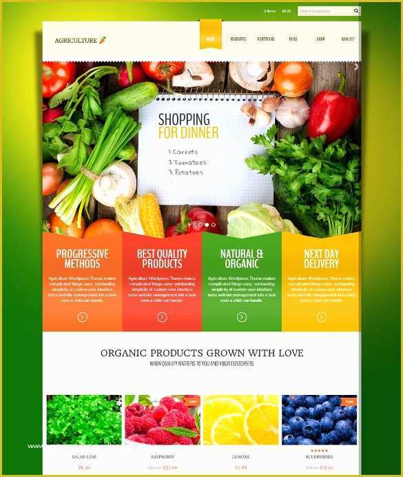 Free Agriculture Flyer Templates Of Free Agriculture Website Templates &amp; themes