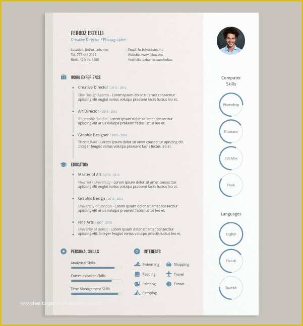 Free Ai Resume Templates Of Cv Templates Adobe Illustrator Free Resume Examples Cv