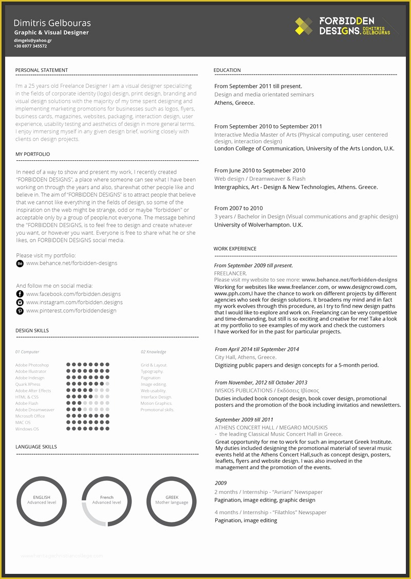 Free Ai Resume Templates Of Free Vector Resume Template 300 Icons Freebie Ai