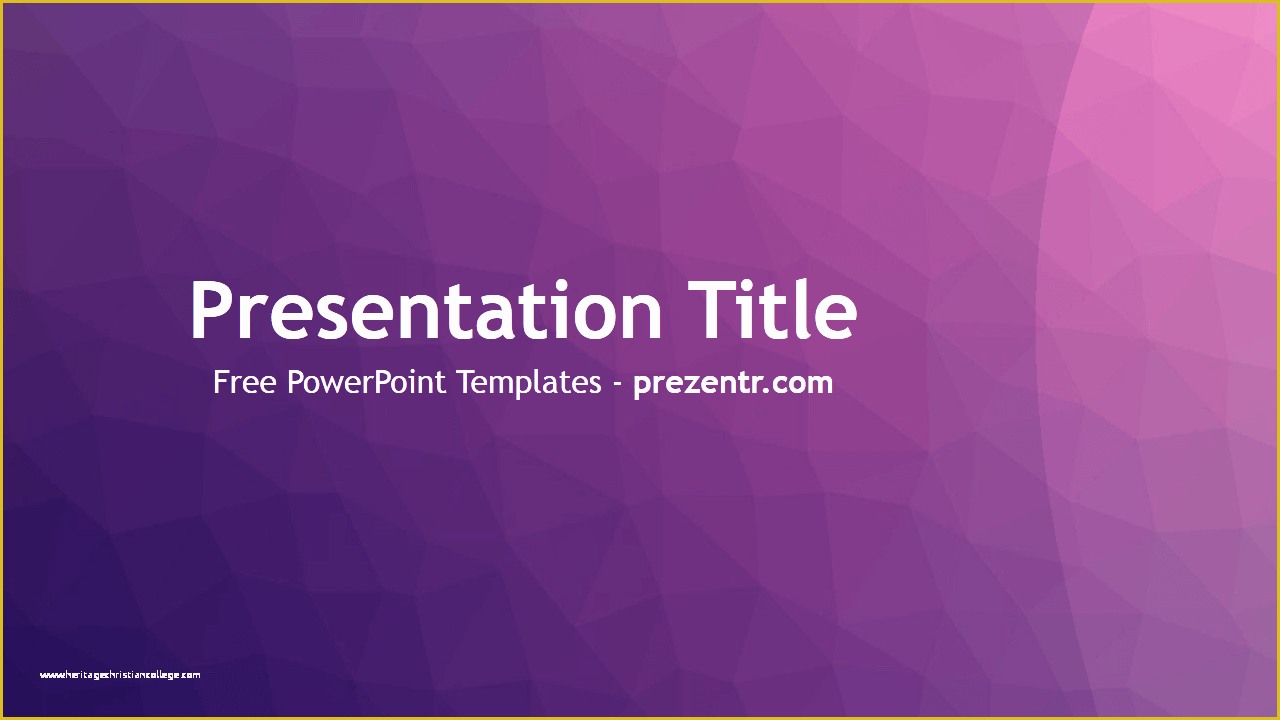 Free Alzheimer Powerpoint Template Of Free Purple&pink Powerpoint Template Prezentr Ppt Templates