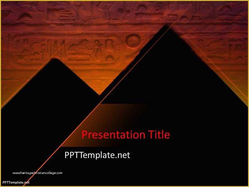 Free Alzheimer Powerpoint Template Of Free Pyramid Ppt Template