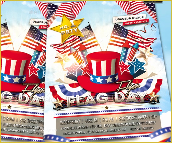 Free American Flag Flyer Template Of 25 Printable Flag Flyer Templates Free Word Designs