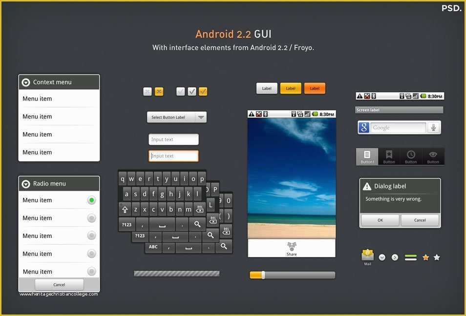 Free android Ui Templates Of 40 Free Gui Templates for android and iPhone Creativecrunk