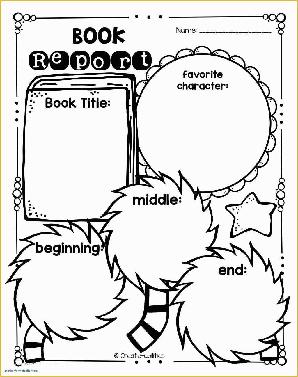 Free Animal Report Template Of Animalport Template Free Example 4th