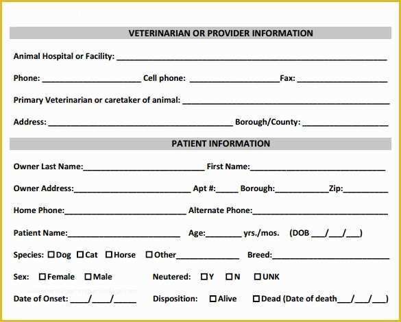 Free Animal Report Template Of Sample Animal Report Template 11 Free Documents In Pdf
